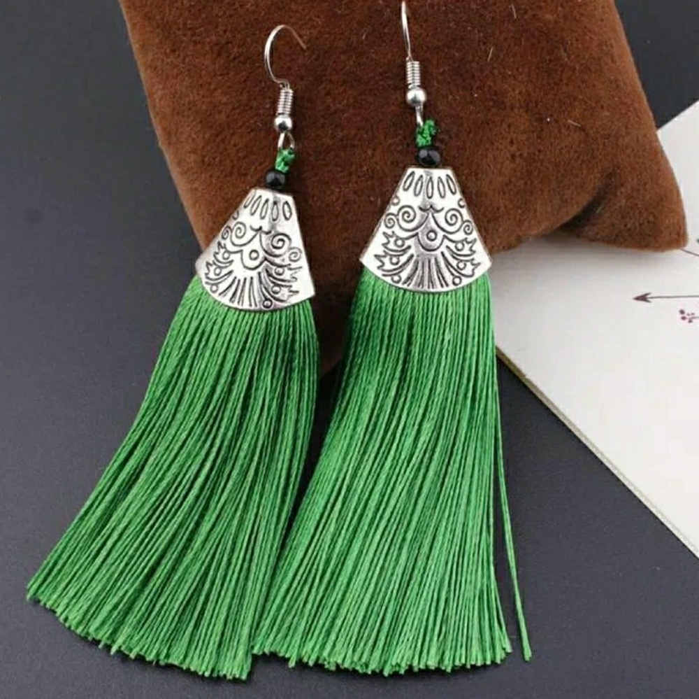 Fringe earrings